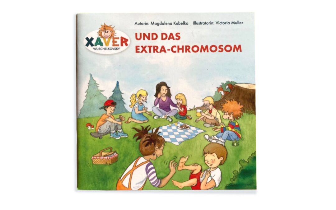 Bilderbuch „Xaver Wuschelkovsky und das Extra-Chromosom“